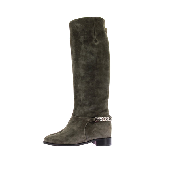 Bottes en daim