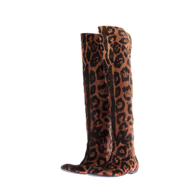 Bottes léopard