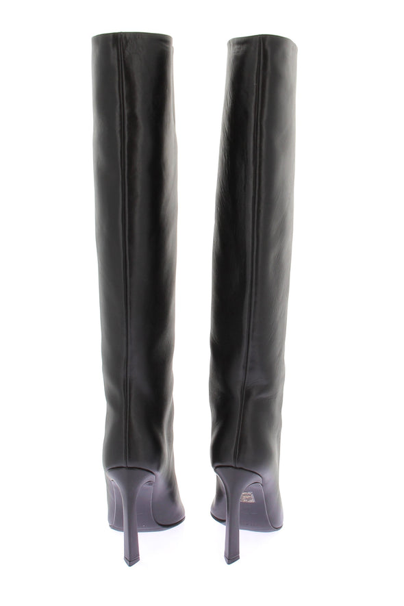 Bottes à talons noires