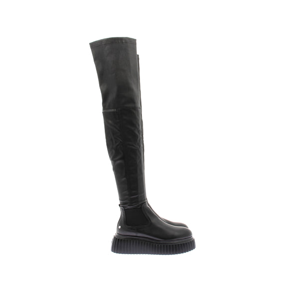 Bottes hautes en cuir