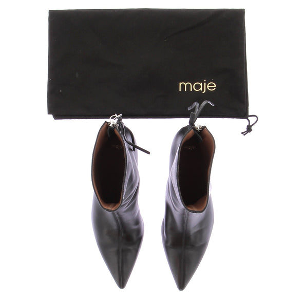 Bottines à talons noires