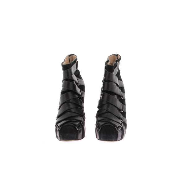 Bottines à talons noirS