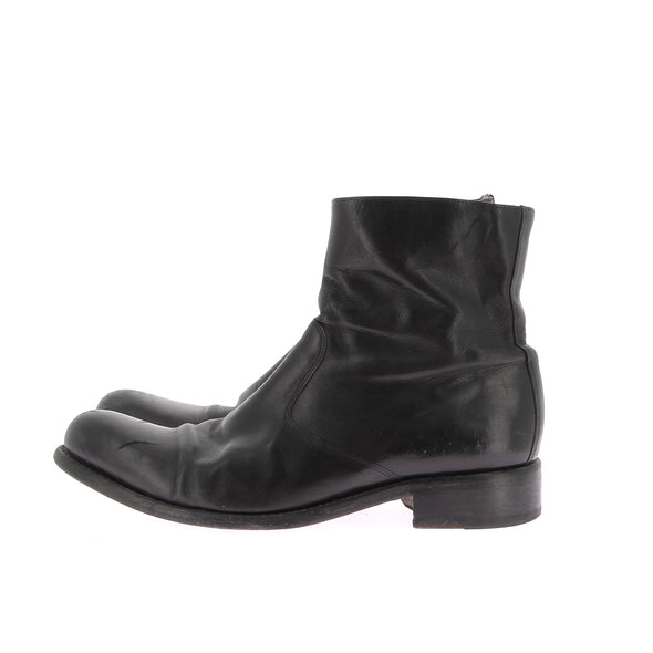 Bottines en cuir