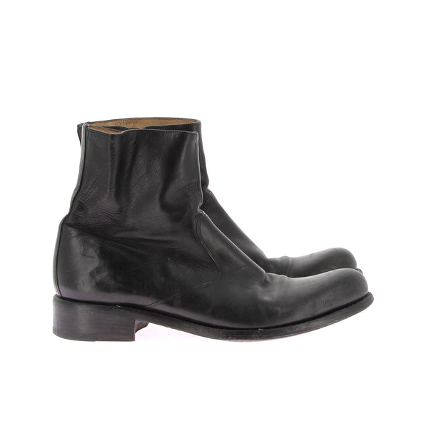 Bottines en cuir