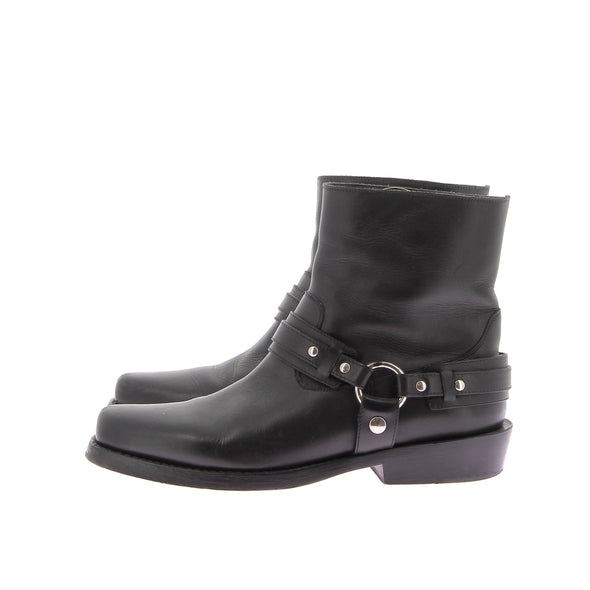 Bottines en cuir