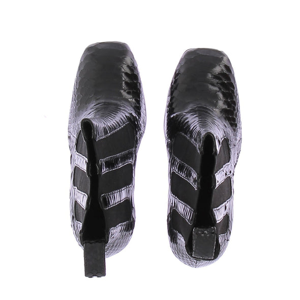 Bottines à talons noires