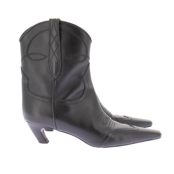 Bottines à talons noires