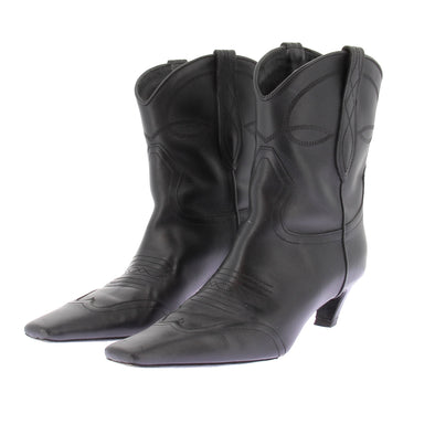 Bottines à talons noires