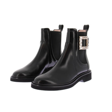 Bottines noires "Chelsea"