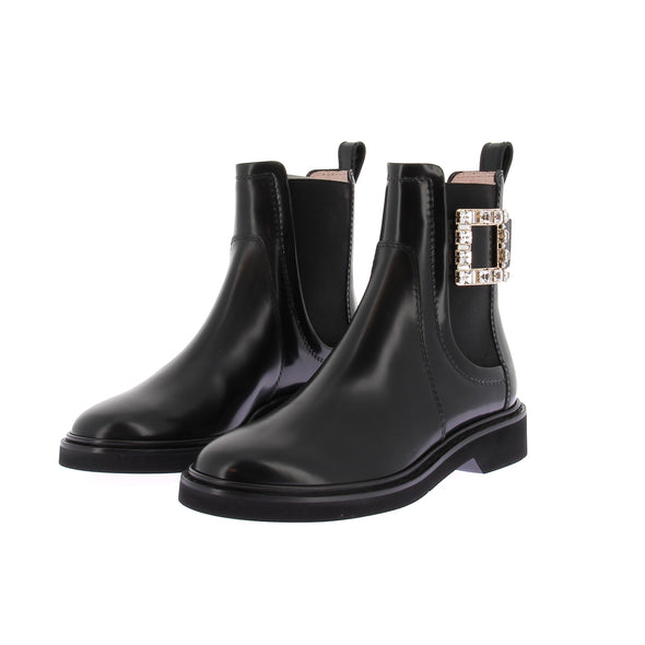 Bottines noires "Chelsea"