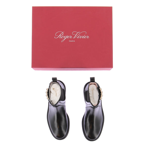 Bottines noires "Chelsea"