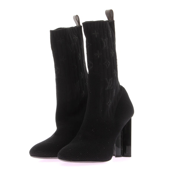 Bottines en toile noires