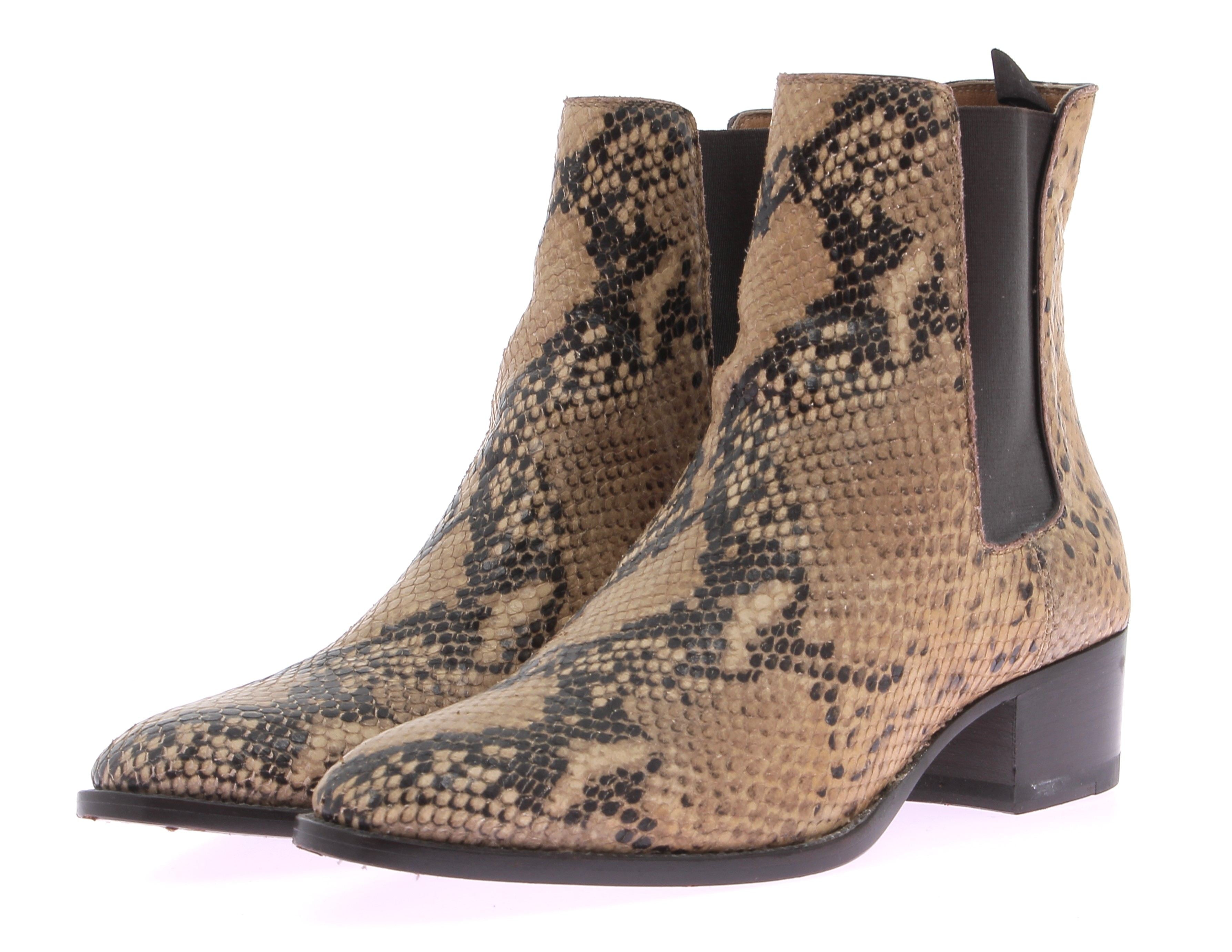 Bottines imprimé python on sale