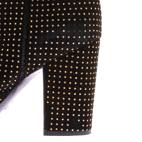 Bottines à strass
