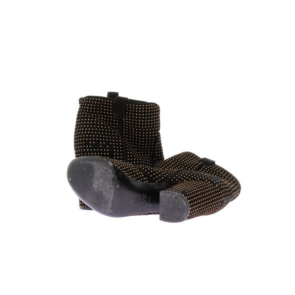 Bottines à strass