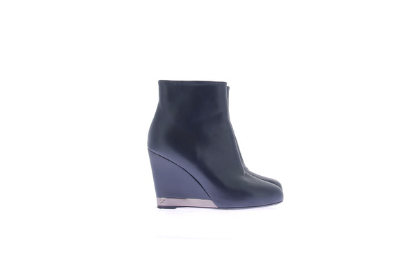 Bottines à talons compensés