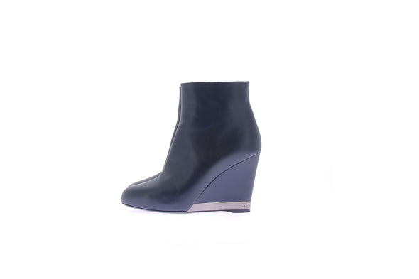 Bottines à talons compensés