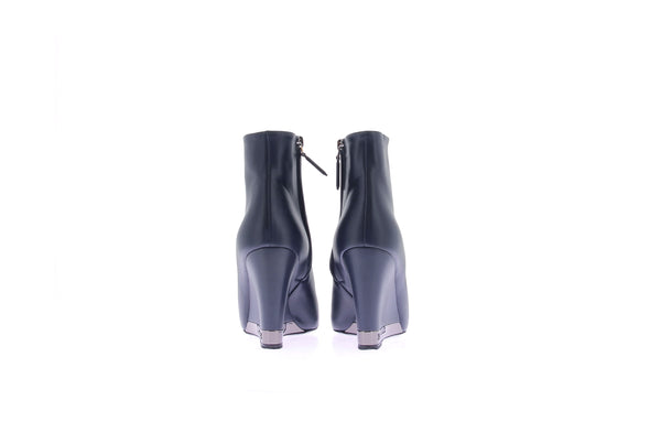 Bottines à talons compensés