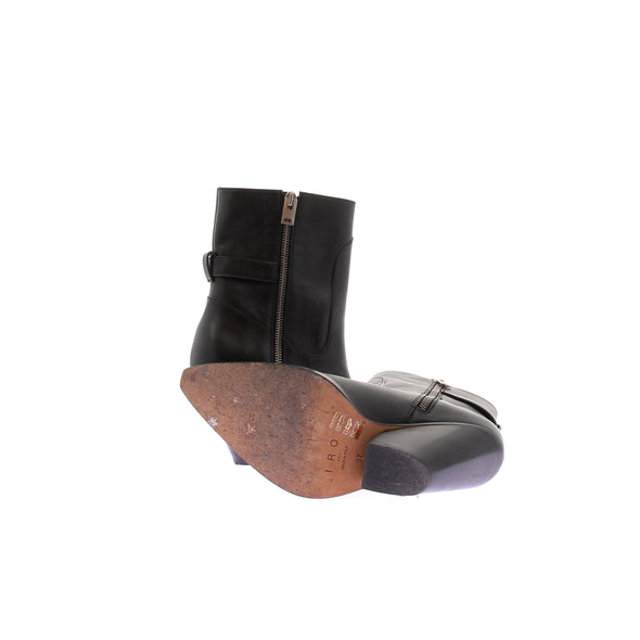 Bottines à talons noires