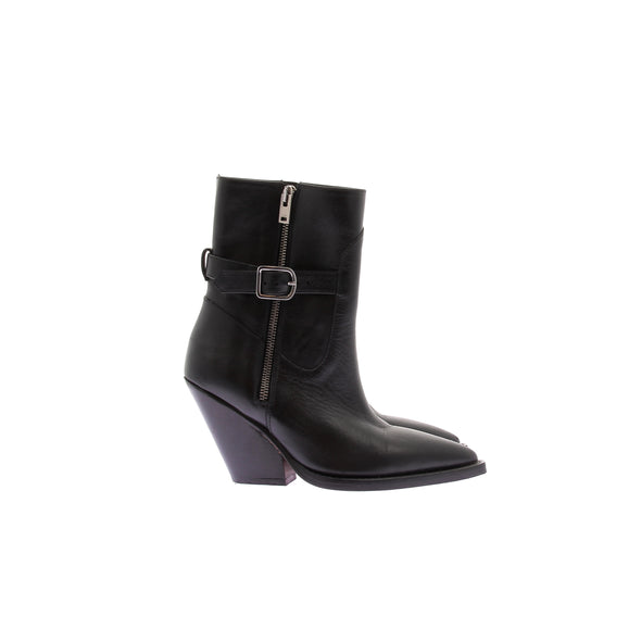 Bottines à talons noires
