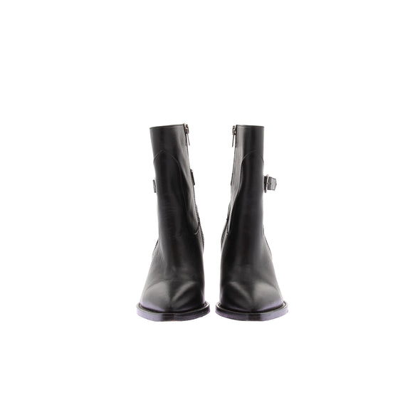 Bottines à talons noires