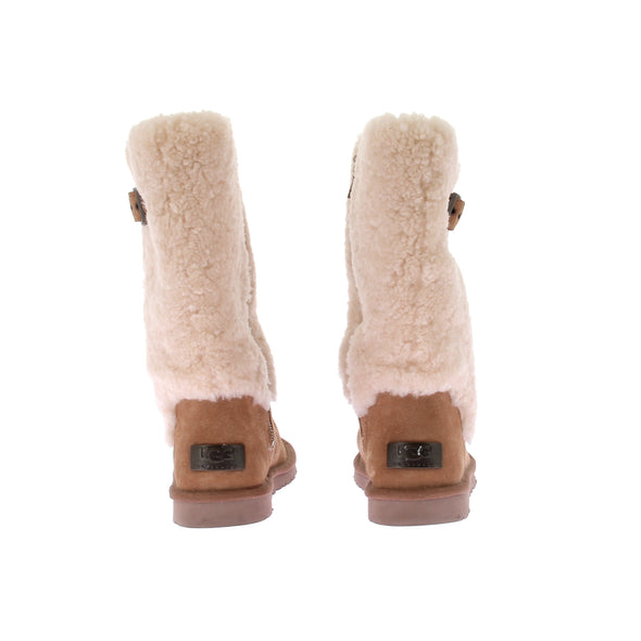 Bottines en shearling "Katerina"