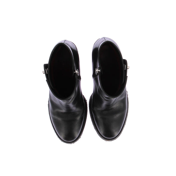 Bottines à talons noires