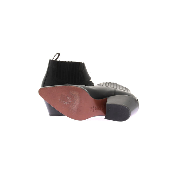 Bottines en cuir