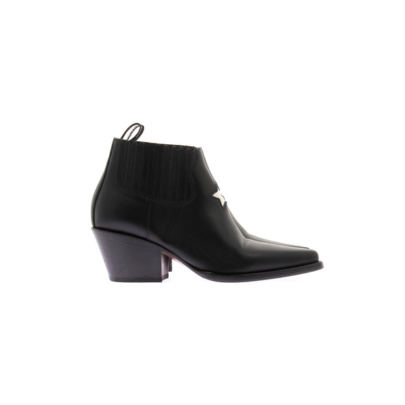 Bottines en cuir