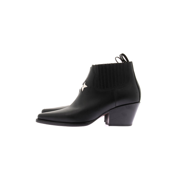 Bottines en cuir