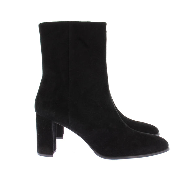 Bottines à talons en daim