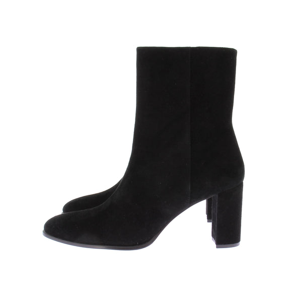 Bottines à talons en daim