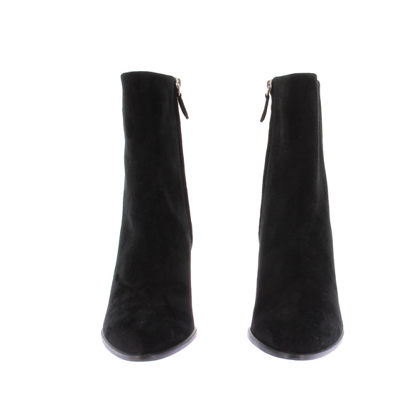 Bottines à talons en daim