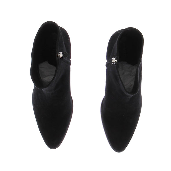 Bottines à talons en daim