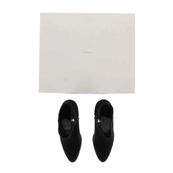 Bottines à talons en daim