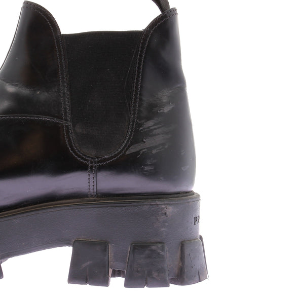 Bottines noires "Monolith"