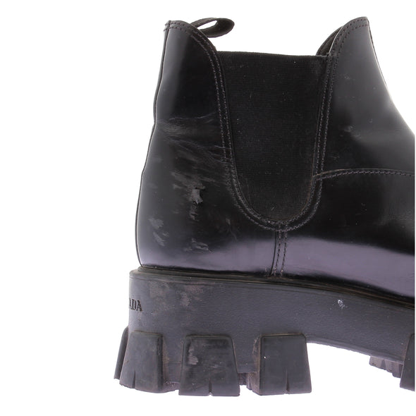 Bottines noires "Monolith"