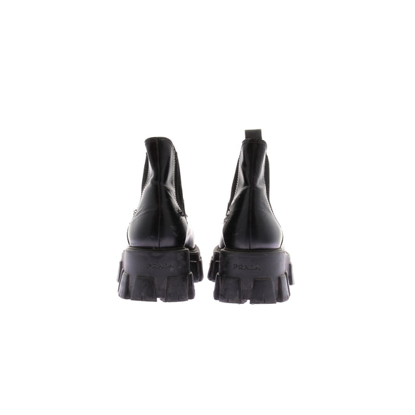 Bottines noires "Monolith"
