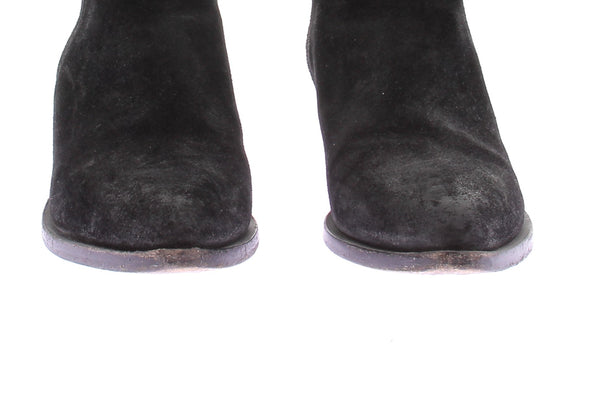 Bottines à talons noires