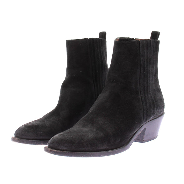 Bottines à talons noires