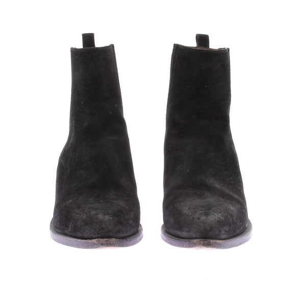 Bottines à talons noires