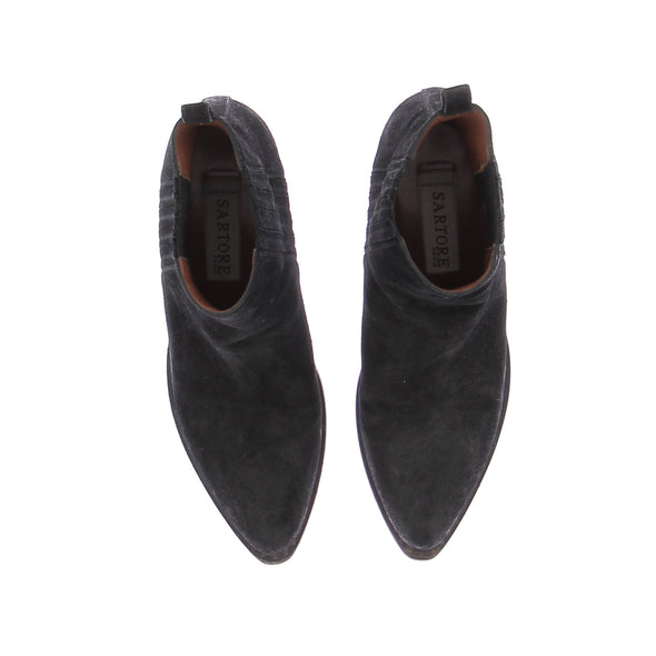 Bottines à talons noires