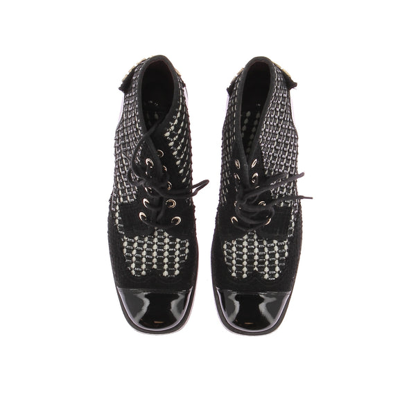 Bottines en cuir