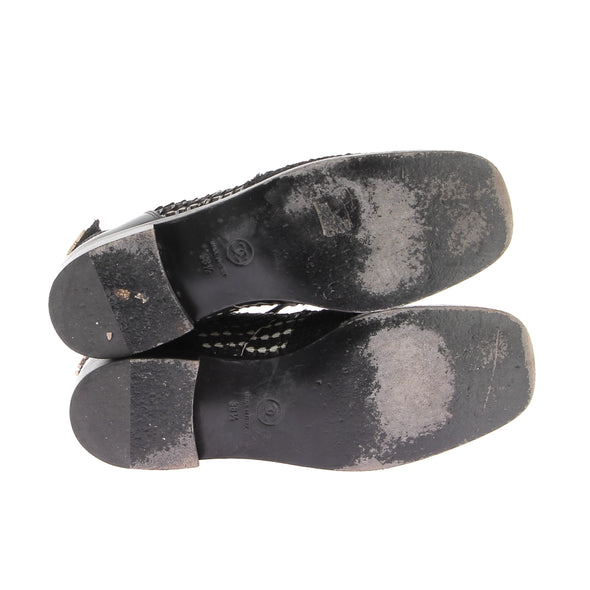 Bottines en cuir