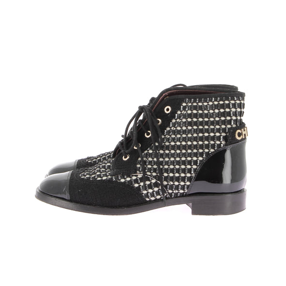 Bottines en cuir