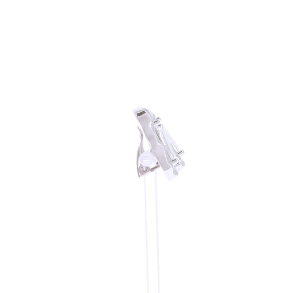 Boucles d'oreilles clips argentées