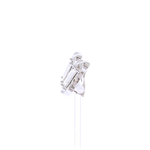 Boucles d'oreilles clips argentées