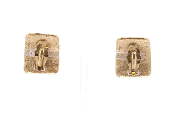 Boucles d'oreilles dorées