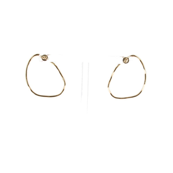 Boucles d'oreilles créoles "Wave"