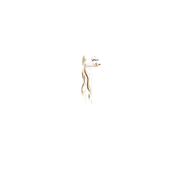 Boucles d'oreilles créoles "Wave"